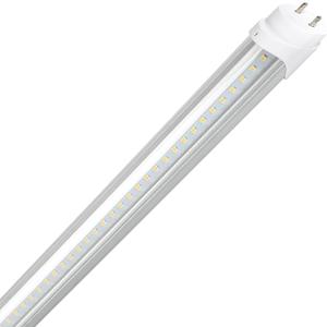 Xapolu 2FT LED T8 T10 T12 Type A+B Tube Lights, 15W 5000K 2100lm, F20T12/F30T8 Fluorescent Light Bulbs Replacement, Ballast Compatible or Bypass, Dual-Ended, Clear Lens, DLC&UL Listed, 2-Pack