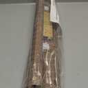 Cordless Bamboo Roman Shades for Windows, Blinds Size (26.5" W 48" H) Colour (BDP-Driftwood)