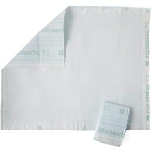 Medline Ultrasorbs Drypads, 30" x 36", 25 Count, Super Absorbent Disposable Bed Pads, Large Incontinence Bed Pads, Chucks Protective Underpads, 10 Times More Absorbent, For Adults, Elderly