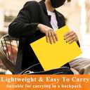 2 x 25Pcs Yollow Folders with Pockets-2 Pocket Folders for Documents,Cute Paper for Filing Cabinet,School,Office,Resume Portfolio (Yellow)