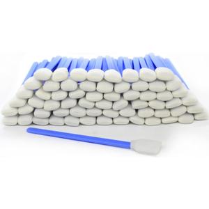 Wellgler's Foam Cleaning SwabsDust-Free Cleaning Sponge Tip Swabs for Printer Heads, Scanners, Camera Lenses, Electronics, Lab,Chip Hard Disk Industries, Optical Equipment(100pcs)