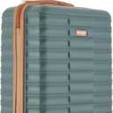 Wrangler 22" Outrider Hardside Carry-On Luggage, Dark Forest, 22" x 13.75" x 9.5"