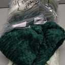 Frienda 4 Pcs Baby Fuzzy Blanket Fluffy Baby Blanket for Boys Girls Soft Warm Infant Newborn Toddler Receiving Nursery Bed Supplies, 32 x 24 Inch(Green Color)