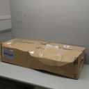 AAAAAcessories D-Shaped Chair Cushions, 2" Thick Dining Chair Pads with Ties and Removable, Machine-Washable Cover, 17" x 16", Set of 3, Brown