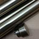 Antique Bronze Curtain Rods for Windows 66 to 120 Inches Adjustable Length Heavy Duty 1" Diameter Window Curtain Rod with Solid Metal Finials for Outdoor Farmhouse Bedroom Kitchen Living Room