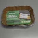 parchment paper for air fryer,8.7 * 5.5inch rectangle air fryer liners disposable,125pcs non-stick airfryer liners rectangle free of bleach, compatible with 8-9 Qt baskets