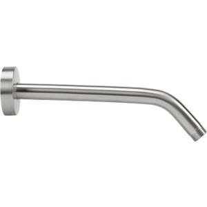 NearMoon Shower Arm with Flange, Made of 304 Stainless Steel Shower Extension Extender Pipe, Wall-Mounted for Fixed Bathroom Showerhead, Never Rust (12 Inch, Brushed Nickel)