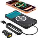 Wireless Car Charger,15w Fast Car Wireless Chargers Charging pad Non Slip Charger for Car Wireless Phone Charger for iPhone 17/16/15/14/13/12 Pro, SE3/SE2/XS/X/XR/8, 100cm Cable