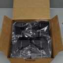 KOOPER 4 Pack Solar Lanterns Outdoor Waterproof, Upgraded Flickering Flame Modes + Constant Modes Hanging Solar Lantern Lights for Outside, Lanterns Decorative Outdoor for Garden Table Yard Tree Decor