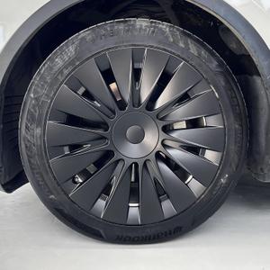KAVANIC Wheel Cover Fits for Tesla Model Y 19Inch ABS Matter Black Hubcaps 4 PCS Gemini Wheel Covers Fit for Model Y 2020-2024 Replacement Induction Style Rim Protector KAVANIC Wheel Cover Fits for Tesla Model Y 19Inch ABS Matter Black Hubcaps 4 PCS Gemini Wheel Covers Fit for Model Y 2020-2024 Replacement Induction Style Rim Protector