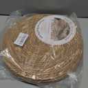 13 in Round Woven Placemats Plate Chargers Set of 10, Boho Farmhouse Rustic Woven Place Mats for Dining Table Decor, Rattan Wicker Table Mats Jute Braided Chargers for Dinner Plates