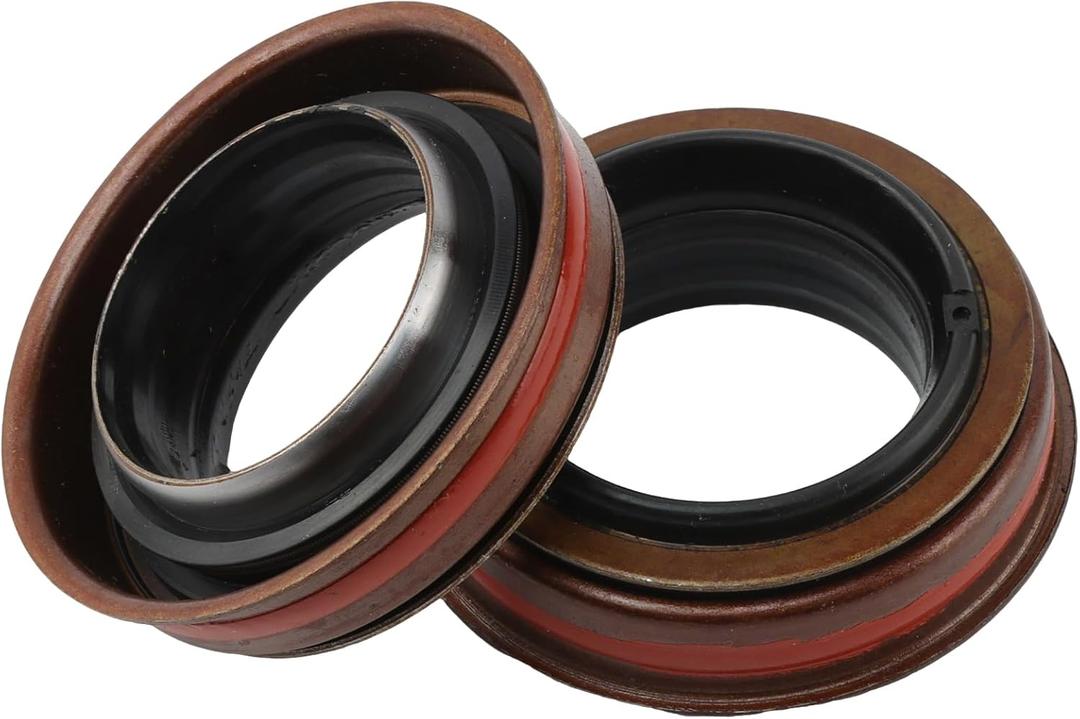 2pcs - 68304271AA Front Drive Axle Shaft Oil Seal Set Drive Axle Shaft Rubicon Dana 44 Dana 30 Differential Carrier Seal 30710863 for Jeep 2007-2017 Wrangler, 2018 Wrangler Jk, # 2013455, 5014852AC