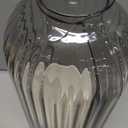 QIYVLOS Toothbrush Holders with Sliding Lid, Rotating 3 Slots Bathroom Organizer Countertop, Tooth Brush Toothpaste Holder Bathroom Counter Stand Sink Organizer Caddy for Vanity Makeup Brushes Holder (White+Transparent Black)