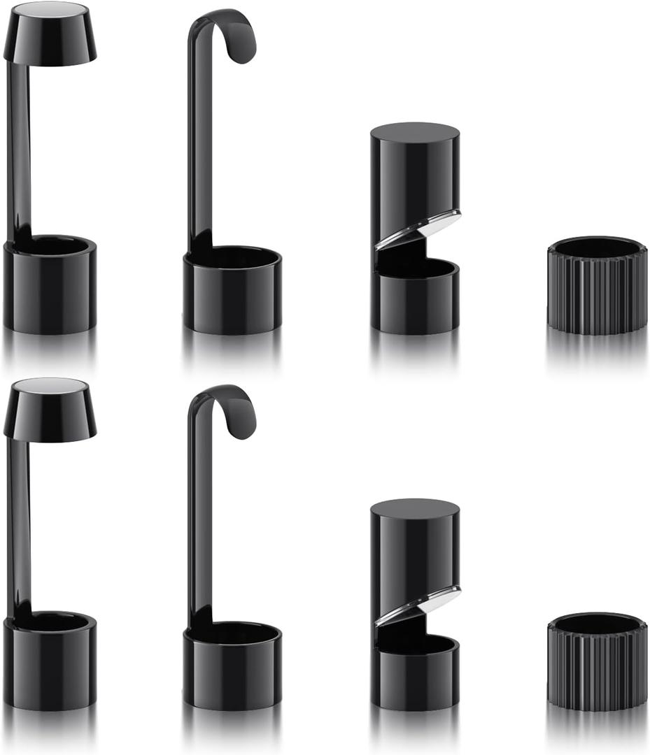 Endoscope 4-Piece Accessories Hook Magnet Side View Mirror Set, 8-Piece Accessories, Suitable for Kinpthy W400 W400-B Series