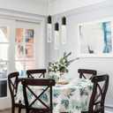 1 Light Pendant Lights Kitchen Island, Black Modern Crystal Pendant Light Fixtures Suitable for Kitchen, Restaurants, Dining Room, Bedrooms