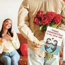 2 x Funny Valentines Day Card for Couple Wife Husband, Humorous Valentines Day Cards Gifts for Him Her Women Men (LD321)