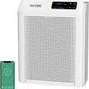 Air Purifier for Home Large Room Up to 3500 Ft, Smart WiFi App Control Air Cleaner with Air Quality PM2.5 Display, Ultra-Quiet Sleep Mode, Auto Mode, HEPA Air Purifier for Pets Hair Dust Odor Pollen