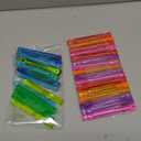 Valentines Day Party Goodie Bag Stuffer Fillers for Kids, 32 Pack Mini Bubble Wand Toys Gifts for Toddlers, Small Basket Birthday Party Favor Supplies, Classroom School Stuff Prize Treats Non Candy