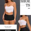 Cut Out Yoga Shorts Booty Butt Lifting Scrunch Shorts High Waisted Workout Gym Active Hot Pants (Black, S)