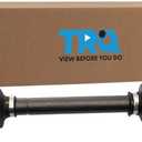 TRQ Front Driver Side CV Axle Assembly Compatible with 2008 Toyota Highlander Front Wheel Drive 2009-2013 Highlander V6 3.5L Front Wheel Drive