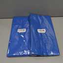 2 x tujol Royal Blue 6 Pack Plastic Table Cloth 54" x 108", Disposable Tablecloths Rectangle Table Cover, Plastic Tablecloths for Parties
