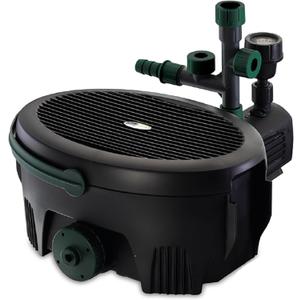 Pennington Aquagarden, Inpond 5 in 1 Pond & Water Pump, Filter, UV Clarifier, LED Spotlight and Fountain, All in One solution for a Clean, Clear, and Beautiful pond, for Ponds up to 600 Gallons