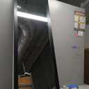 whitebeach Wall Mirror Full Length Door, Black Bedroom Full Body Over The Door Hanging Mirror 48" 16"
