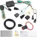 WATERWICH 4-Pin Trailer Wiring Harness Compatible with 2014-2021 Jeep Grand Cherokee/ 2022-2022 Jeep Grand Cherokee WK Replacement for 56426 Trailer Hitch Wiring Harness