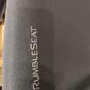 UPPAbaby RumbleSeat V3 Second Lower Seat - Compatible with Vista V2 and Vista V3 - All-Weather Seat + Magnetic Buckle Adapters Included - Greyson (Charcoal Mlange/Carbon Frame/Saddle Leather)