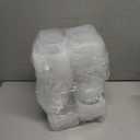 2 x 32 Sets Double Compartment Condiment Container, Disposable 2 Compartment Snack Containers with Lids, Reusable Plastic Double Condiment Containers for Salad, Sampling, Dipping SauceTravel Snack