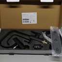 VOTON Black Kitchen Faucet with Pull Down Sprayer Pull Out Kitchen Sink Faucet Stainless Steel Commercial Spring Farmhouse faucets for Kichen Sink Camper Laundry Utility Rv Bar Sink Faucet