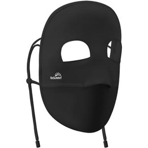 Ohsunny Balaclava Full Face Cover UPF2000+ Adjustable Ear Loop Outdoor Face Sun Protection
