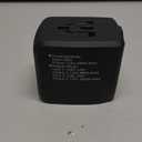 International Travel Adapter Voltage Converter to Step Down 230V to 120V for Hair straighteners, laptops, Cell Phones, Power converters from USA to UK, Europe, Australia Over 200