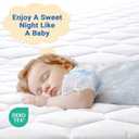 Muxhomo Twin Mattress Protector, 100% Waterproof Quilted Mattress Cover Twin, Noiseless Soft & Cooling Mattress Pad Cover, Deep Pocket 6"-21", White