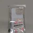 for iPhone 16 Pro Max Case, [Pink Bow Pattern][Shiny Mirror Case][2-in-1 with Beaded Wrist Strap] Soft TPU Frame, Shockproof and Anti-Shock, Suitable for Women & Girls