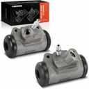 A-Premium Front Drum Brake Wheel Cylinder Compatible with Ford and Mercury Models - Mustang 1964-1970 2.8L/3.3L, Falcon 1960-1966, Falcon Sedan Delivery 1961-1965, Maverick, Ranchero, Comet, 2-PC Set
