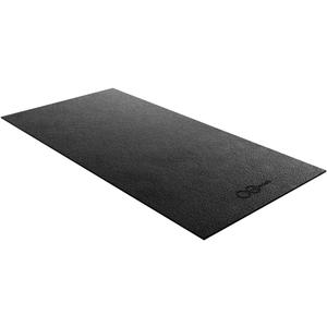 Cycleclub Bike Mat Compatible with Peloton Bike,Elliptical,Treadmill Mat, 6mm Thick, Under Exercise Bike Trainer Pad for Indoor Stationary Spin Bike Gym Equipment Hardwood Floor Carpet Protector