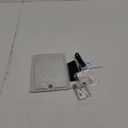 Home Mirror, Heated Shower Mirror for Shaving with Light (7.8x5.3in), Fogless Shower Mirror, Wall Mount, 2 Razor Holders