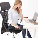 Ergonomic Mouse Platform Under Desk Ergonomic Wrister Mouse Pad (Black)
