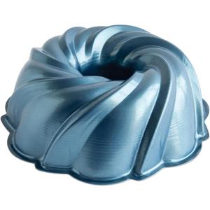 Nordic Ware Formed Swirl Bundt, 10 Cup, Twilight Blue