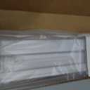 LazBlinds Cordless 1" Vinyl Mini Blinds for Indoor Windows - Light Filtering Horizontal Window Blinds & Shades, 26 1/2" W x 48" H, White