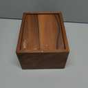 Wooden Urn Box - Urn for Human Ashes Funeral Cremation Urn(Large 8.5" x 6.5" x 4.5" 170 cu. in)