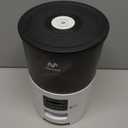 IMIPAW Automatic Cat Feeders, 3L Timed Cat Dry Food Dispenser with Desiccant Bags, Dual Power Supply, Programmable Portion Size, 6 Meals, 20 Portions Per Day, Auto Pet Feeder for Cats and Small Dogs (White)