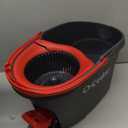 O-Cedar EasyWring Microfiber Spin Mop, Bucket Floor Cleaning System, Red, Gray, Standard