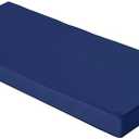 Comcaver Outdoor Bench Cushions 48 x 18 Inch Thick Waterproof Porch Swing Cushions with Tie Patio Furniture Chair Cushion Bench Pad 5 Year Color Fastness Backyard Seat Pads Navy