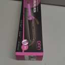 DAN Technology 1/2 Inch Curling Iron 13mm Small Ceramic Curling Wand with Adjustable Temperature Dual Voltage for Tight Curls Short Hair and Ringlets (Pink)