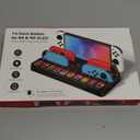 Switch Docking Station for TV with Controller Charger, Replacement for Switch TV Dock with HDMI Adapter, SW Base Station Portable Charging Dock with 10 Game Slots for Nintendo 3DS & 2DS NES Console