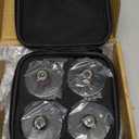 Chirano Lifting Jack Pads Compatible with Tesla Model 3/S/X/Y/Y Juniper, 4 Pucks with a Storage Case, Accessories for Tesla Vehicles 2013 to 2026