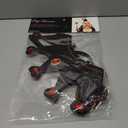 Leg Avenue Women's 2 Pc Crown and Scepter Costume Set (Black)