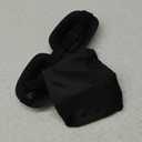 Nidra Contoured Sleep Mask for Side Sleepers  Zero Pressure Fit, Light Blocking Eye Shade for Sleeping & Travel  Black, Standard Size